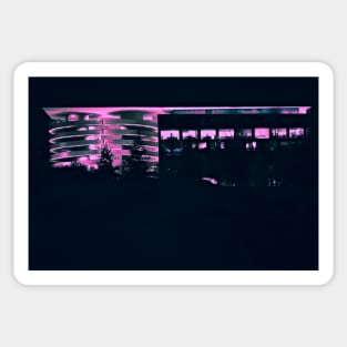 Corkscrew pink / Swiss Artwork Photography Sticker